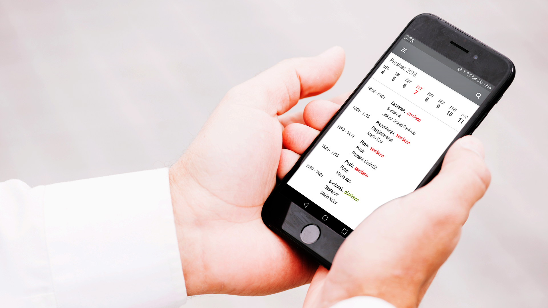 Dimedia nekretnine mobilna aplikacija pregled aktivnosti