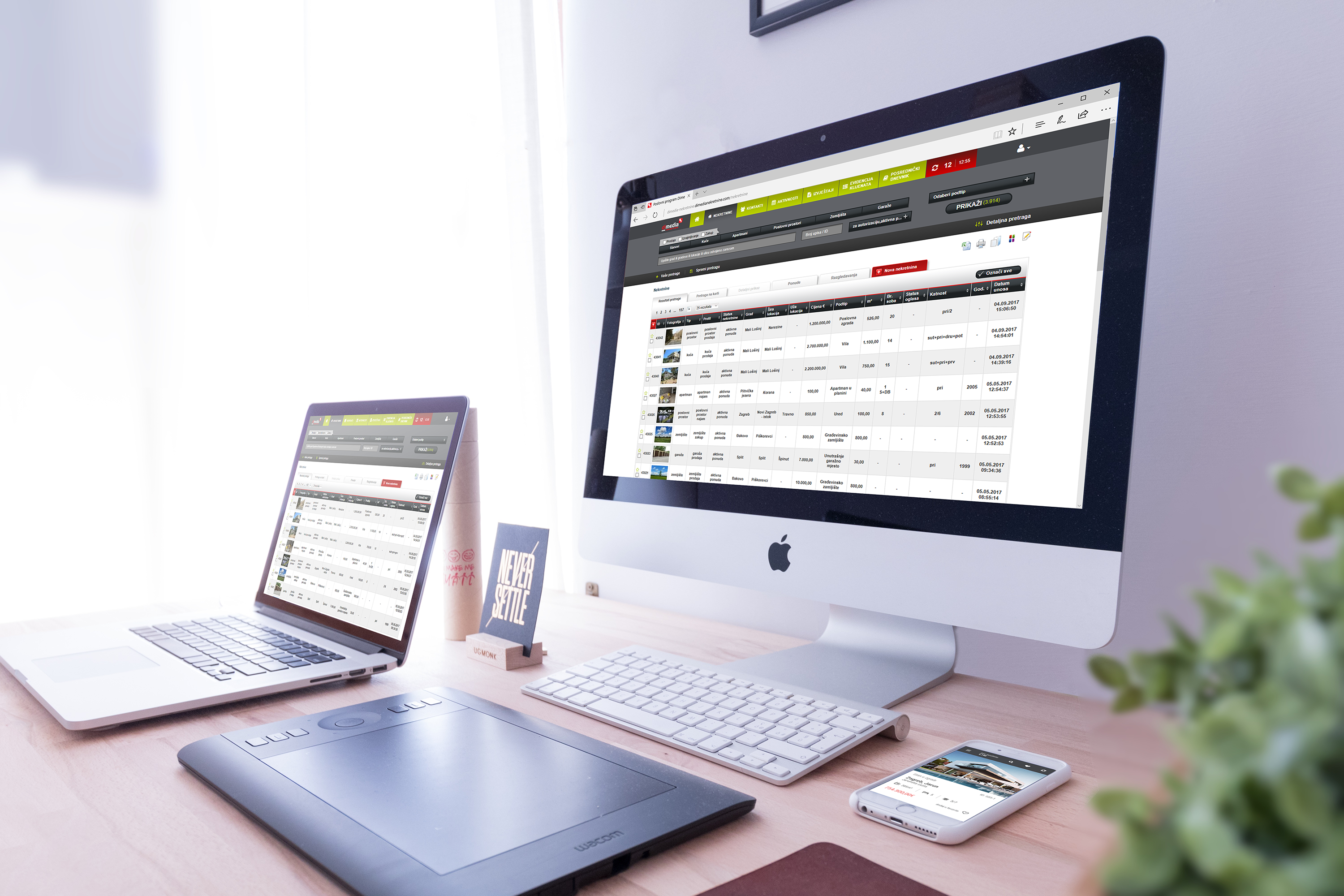 Dubinska analiza, Dimedia nekretnine